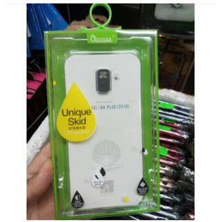 Ốp lưng dẻo Ou Case Galaxy A8 Plus 2018 trong suốt