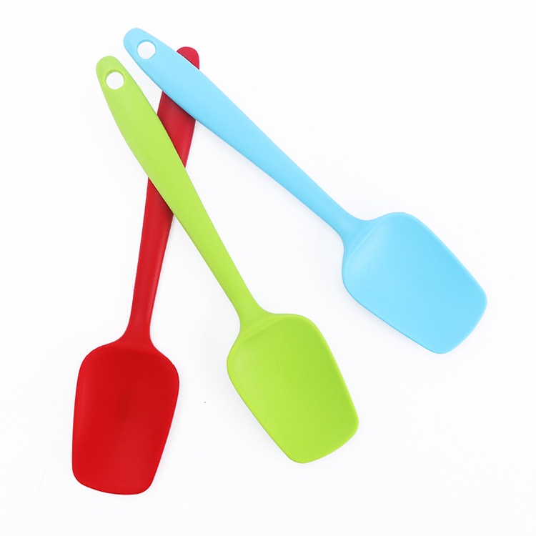 Spatula Cây Vét Bột Phới Trộn Bột Dạng Thìa Dụng Cụ Làm Bánh Nhà Bếp Bằng Silicon Chịu Nhiệt Cao Cấp  - SPA210THIA