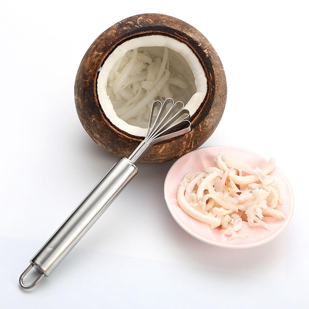Dao Cạo Dừa Bằng Thép Không Gỉ Đa Năng Tiện Dụng Cho Nhà Bếp