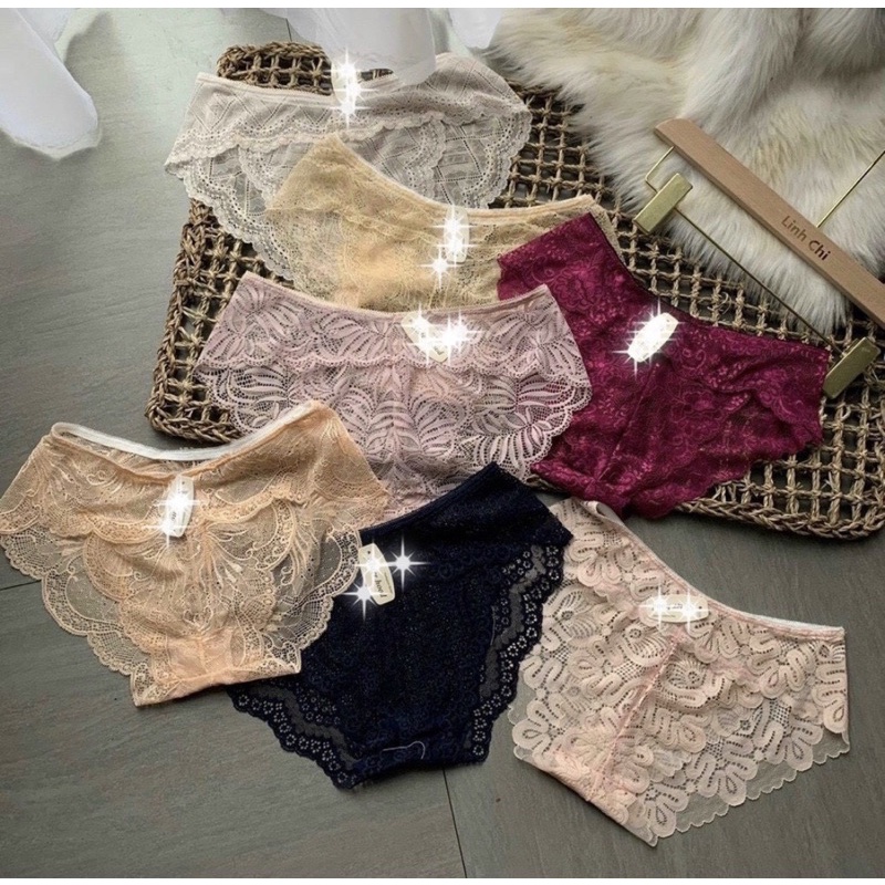 Quần Lót Nữ Ren cao cấp sexy kháng khuẩn gợi cảm ôm dáng QL10
