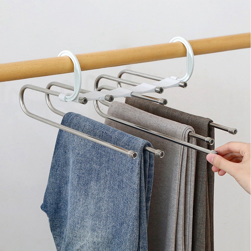 Móc Treo Quần Áo 5 Tầng Chống Trượt Đa Năng