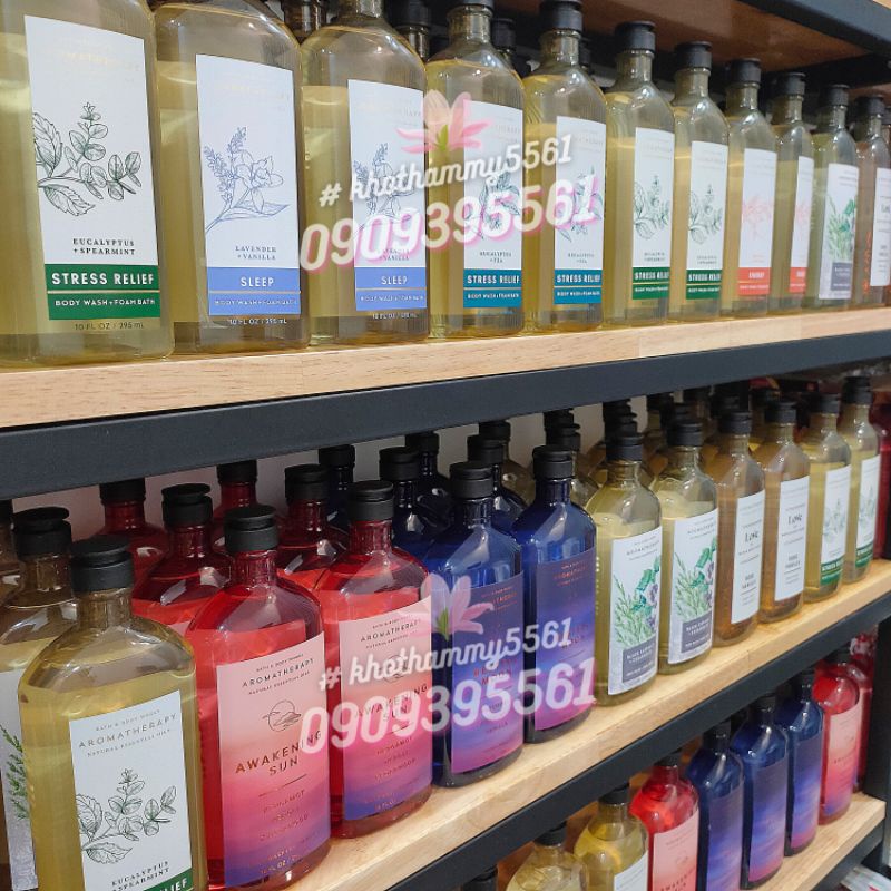 [ĐỦ MÙI] Sữa tắm bath and body work