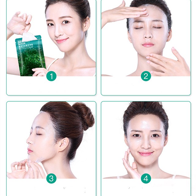 Mặt Nạ Hanmj Tảo Biển Seaweed Mask