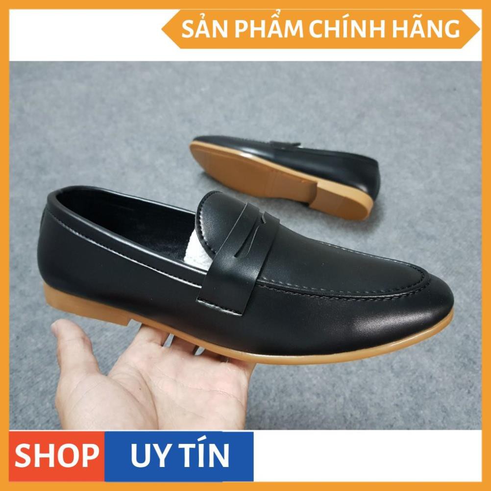 Giày Tây Nam Đế Vàng/Đen Sang Trọng | BigBuy360 - bigbuy360.vn