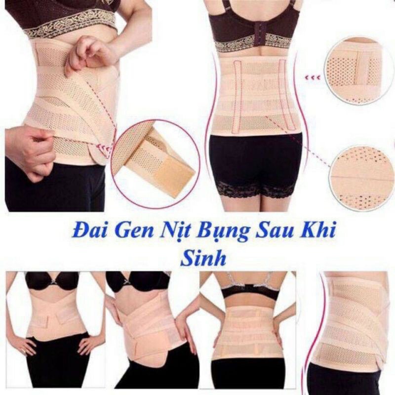 Đai Nịt Bụng Chống Cuộn Sau Sinh Cao Cấp Mã 3331