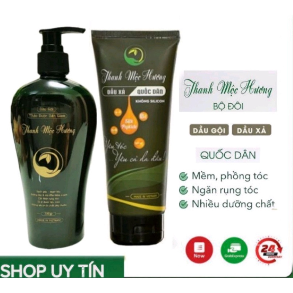 Dầu gội thảo dược dân gian Thanh_Mộc_Hương _ cam kết chuẩn công ty