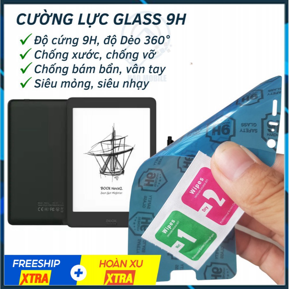 Dán cường lực dẻo nano máy đọc sách Boox Nova 2