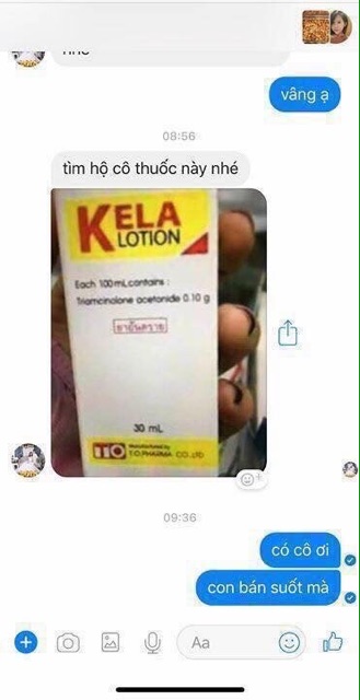 Serum Kela lotion dung tích 30ml