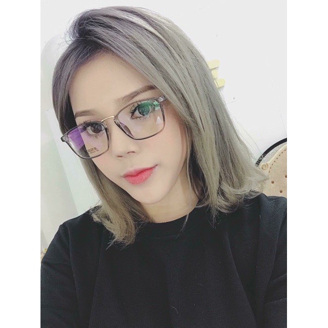 Gọng kính cận nam nữ mắt vuông, chất liệu nhựa dẻo thiết kế nhiều màu sắc - TR209 | BigBuy360 - bigbuy360.vn