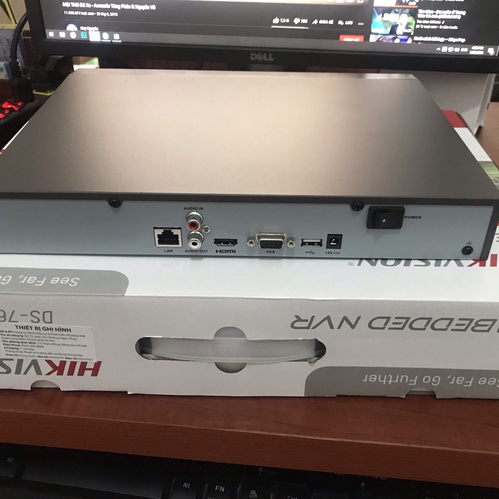 Đầu ghi HIKVISION 16 Kênh DS-7616NXI-K1  DS-7616NI-K1 chính hãng Bảo Hành 24 Tháng