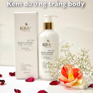 Kem dưỡng trắng Body KBA
