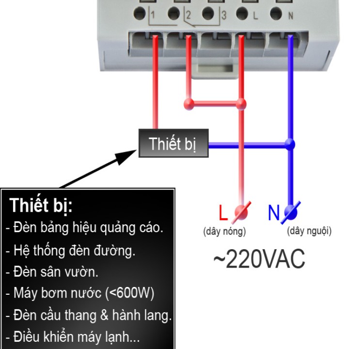 Công tắc thời gian suld 181d Timer-Bộ II