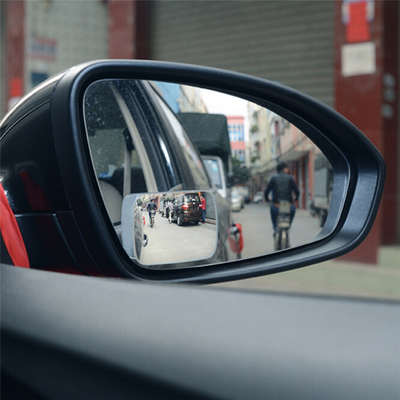Gương chiếu hậu hình vuông xoay 360 độ 20 độ tiện lợi cho xe hơi