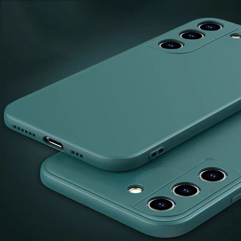 Ốp Lưng Silicone Mềm Chống Sốc Màu Trơn Cho Samsung Galaxy S21 Plus A12 A42 Note 20 Ultra | BigBuy360 - bigbuy360.vn