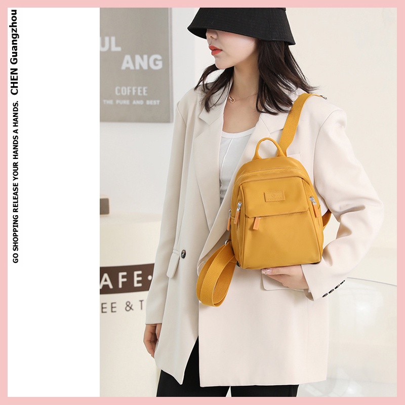 Balo nữ mini CHEN balo thời trang nữ đi học đi chơi chất vải oxford mềm cao cấp BL27