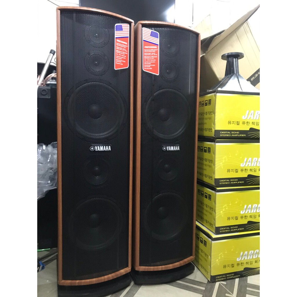 Cặp Loa Đứng YA.MA.HA 4 bass 2 TRUNG và 4treb chơi nhạc công suất lớn