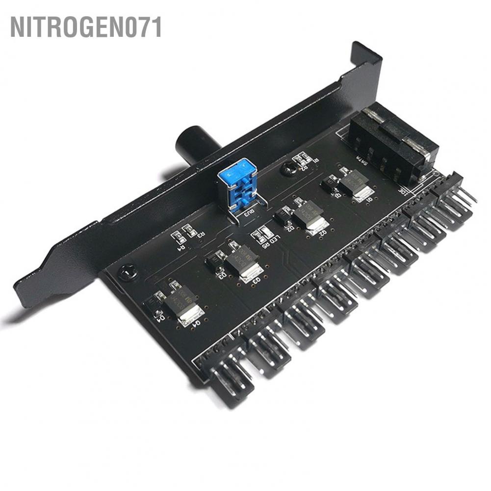 Bộ Điều Khiển Tốc Độ Quạt 8 Kênh Dành Cho CPU Chassis Hard Drive VGA PWM PCI