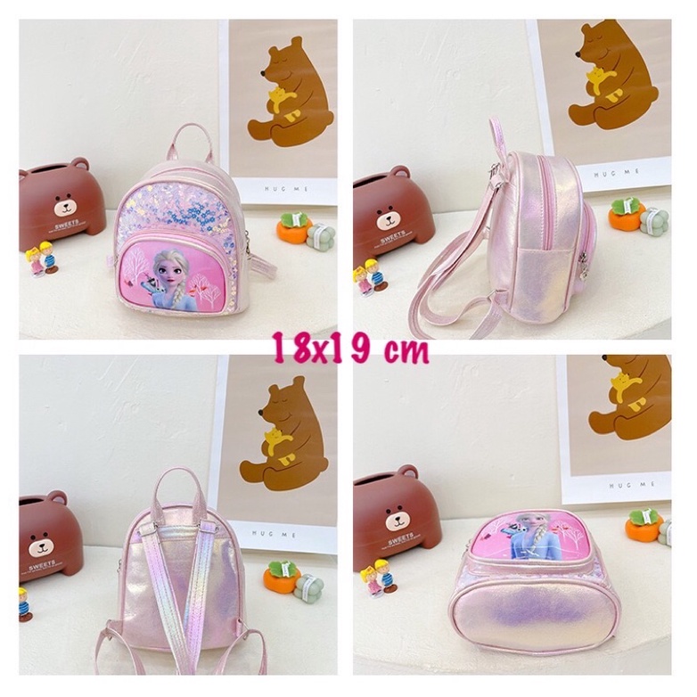 Balo nhỏ xinh cho bé gái Elsa Frozen