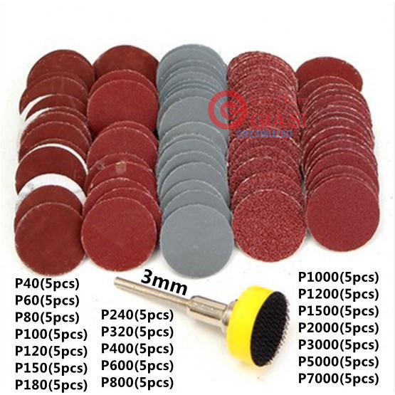 Bộ 96 tờ giấy nhám đĩa siêu mịn 2 inch ❤️freeship❤️