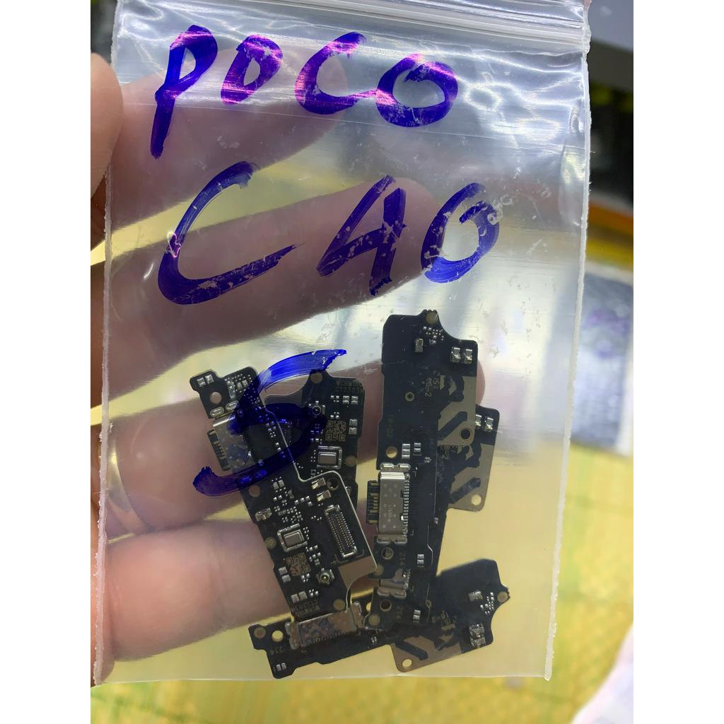 Bo sạc, chân sạc zin Xiaomi Redmi Pocco C40, redmi 10C