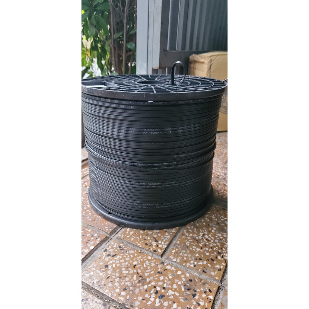 Cáp quang bọc chặt 1FO hãng SAMETEL 2 sợi thép DÀI 1000m