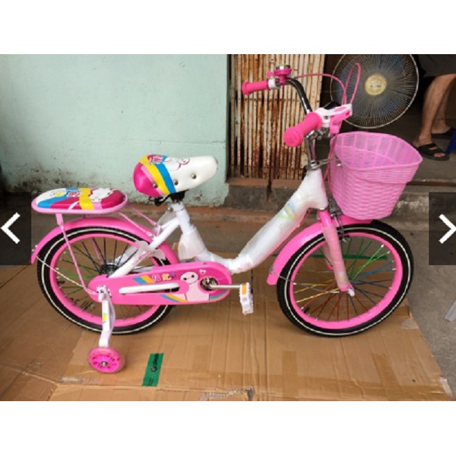 [Trợ giá] Xe đạp mini nữ bánh 18, 20 cho bé gái 6-9t, 7-11t