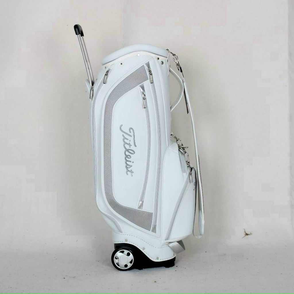 Túi Gậy Golf Titleist Nắp Mềm, Có Bánh Xe Và Tay Kéo- Golf Bag
