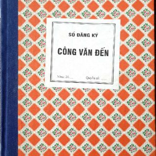 Sổ đăng ký công văn đi, đến