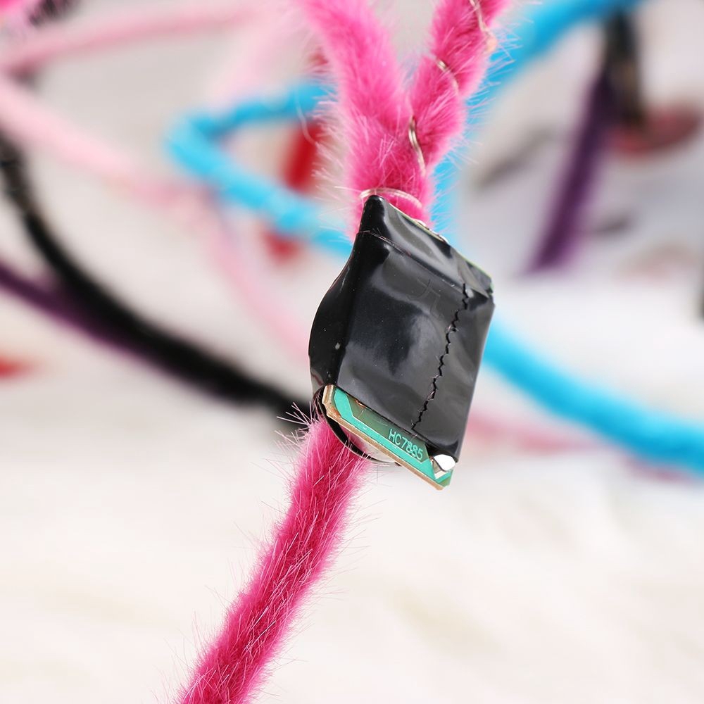 Cài tóc có tai mèo và đèn led thời trang cho nữ