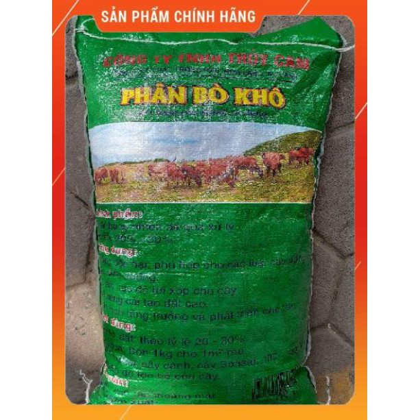 Phân bò khô đã qua xử lý bao 5kg