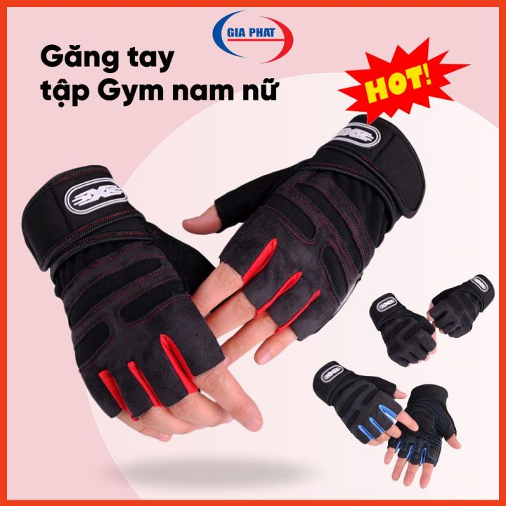 Găng tay tập Gym, tập thể thao hàng chính hãng - Bảo hành 6 tháng