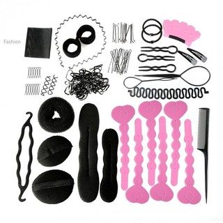 Bộ Phụ Kiện Tạo Kiểu Tóc Nhiều Chi Tiết