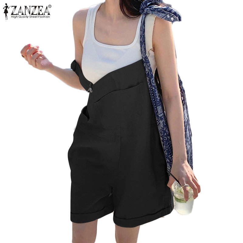 Quần yếm dài Zanzea thời trang xinh xắn cho nữ
