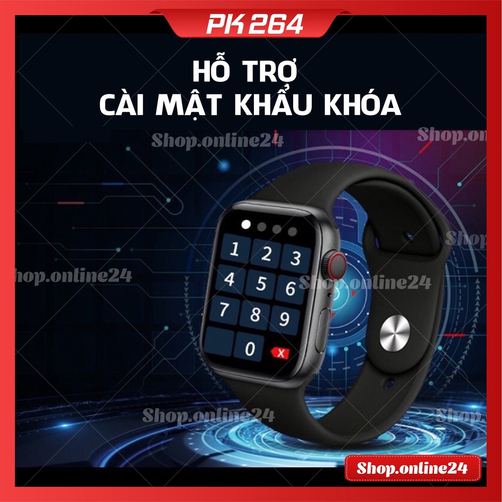 Đồng hồ thông minh M26 Plus Smartwatch Series 6 Nghe gọi Bluetooth Dùng được 2 nút Tràn viền Thời trang