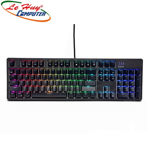 [Mã ELMS4 giảm 7% đơn 500K] Bàn phím cơ AJAZZ DKM150 RGB Red switch