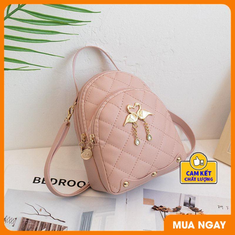 Balo Nữ Mini Đẹp Thời Trang Cá Tính Da Mềm Phong Cách Sành Điệu ST929