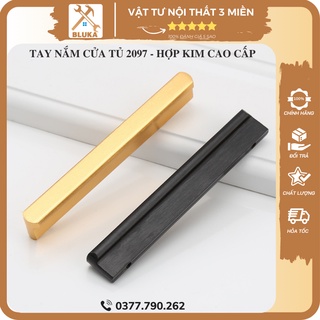 Tay Nắm Tủ Cửa Hợp Kim Cao Cấp, Tay Cầm Tủ Bếp Cửa Gỗ Tủ Quần Áo Ngăn Kéo 2097 BLUKA