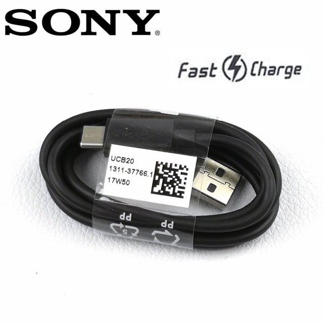 Dây Cáp Sạc Nhanh 100% Sony Ucb20 Usb Type C