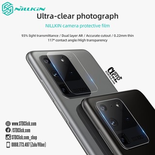 [BỘ x2] MIẾNG DÁN CAMERA SAMSUNG GALAXY S20 ULTRA - S20 ULTRA 5G NILLKIN INVISIFILM 0.22MM CHÍNH HÃNG [NEW SALEOFF]