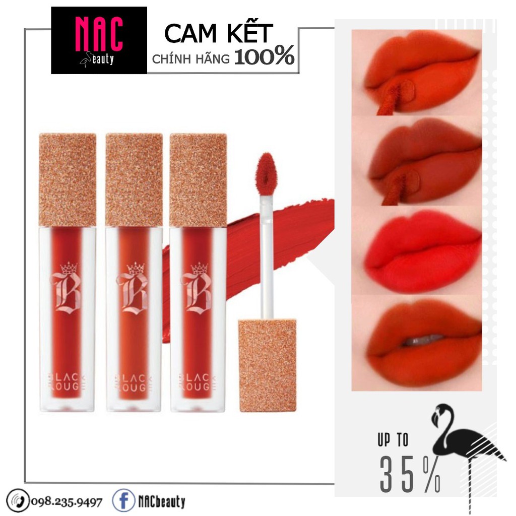 [Chính hãng] (HOT NEW 2020) Son Black Rouge Air Fit Velvet Ver7
