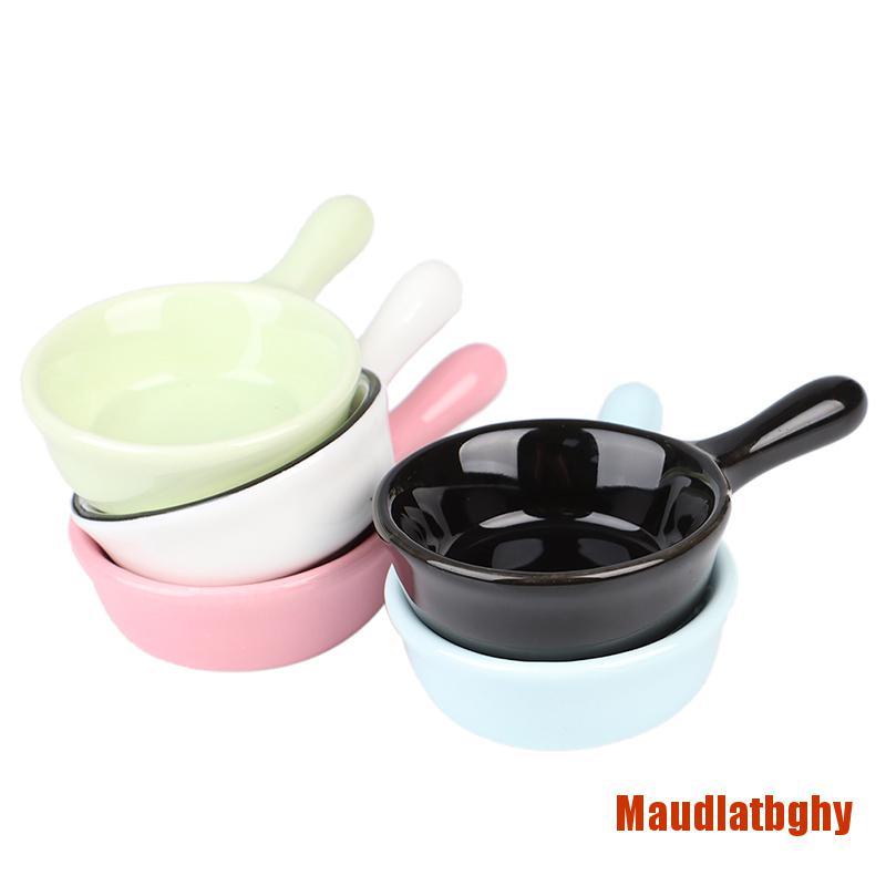 MAbghy 1Pc 1/6 Dollhouse Miniature Kitchen Cooking Ware Mini Ceramic Soup Pot 9