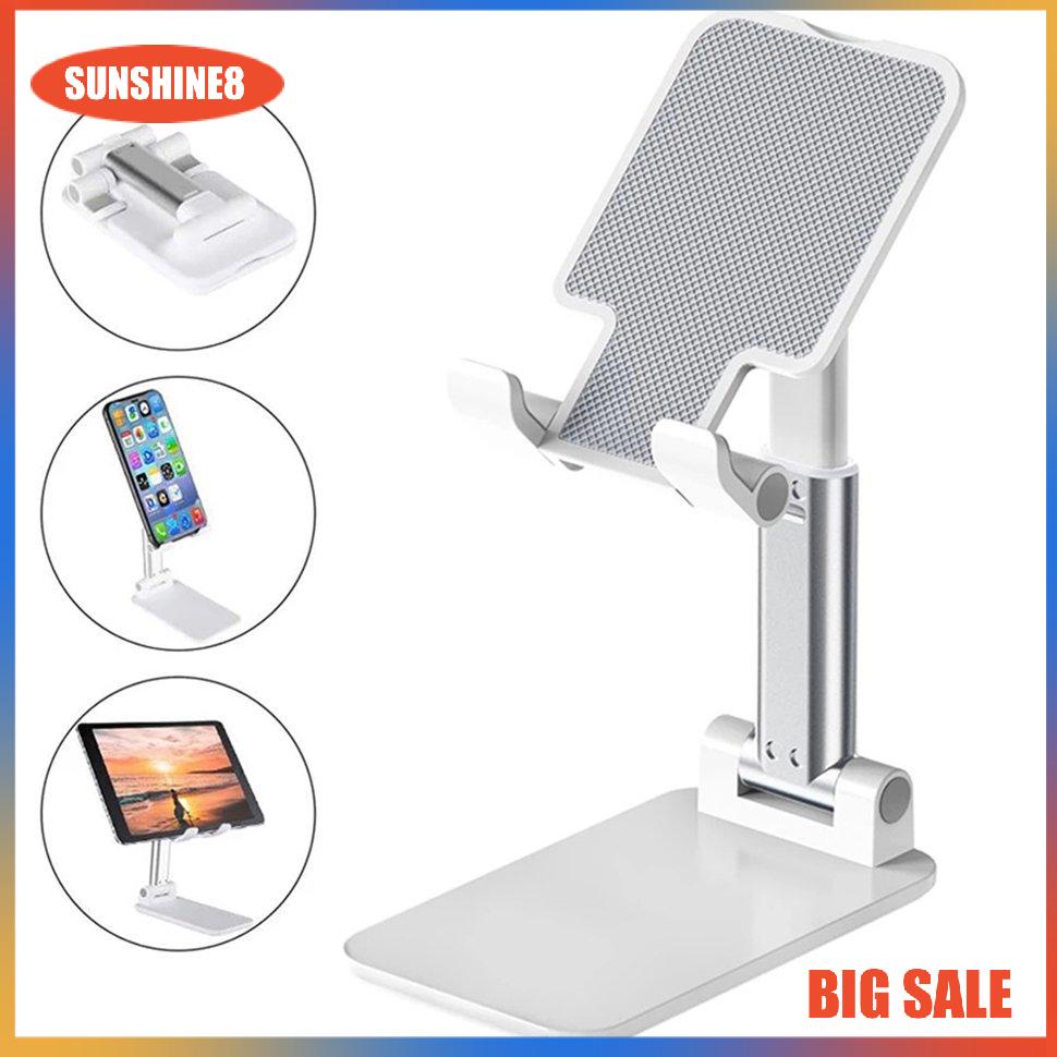 Giá đỡ điện thoại/máy tính bảng bằng kim loại có thể gấp gọn tiện dụng