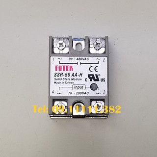 Relay bán dẫn Fotek SSR- 50 AA-H
