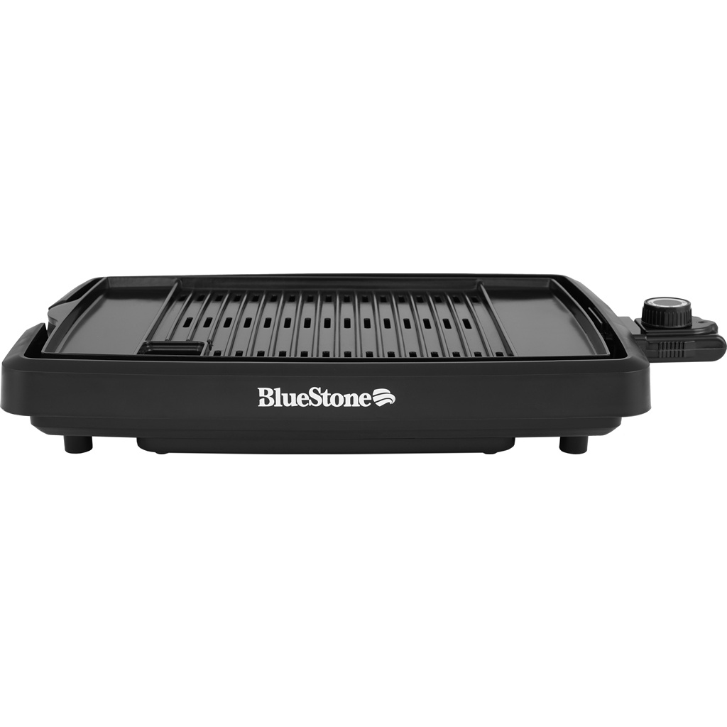 EGB-7406 - Vỉ nướng điện Bluestone EGB-7406  ,Tay cầm cách nhiệt , Khay/ Vĩ nướng Hợp kim chống dính Ceramic
