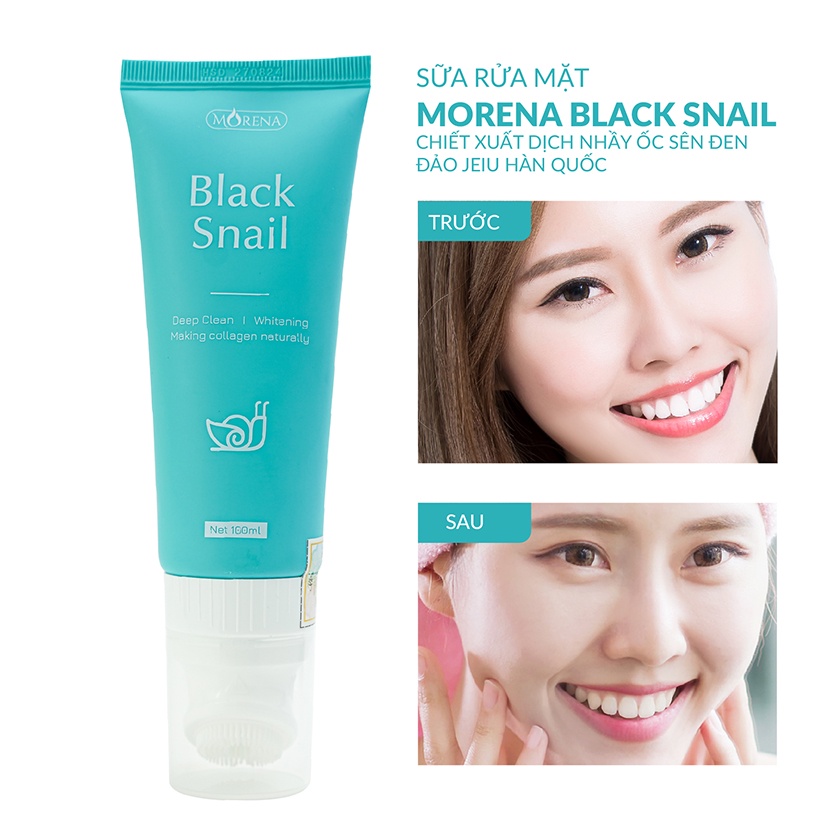 Sữa rửa mặt Black Snail Huyền Phi 100ml