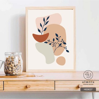 🥔 Tranh treo đơn giản bằng vải canvas siêu nhẹ - tặng đinh treo tường 3 chân [H006]