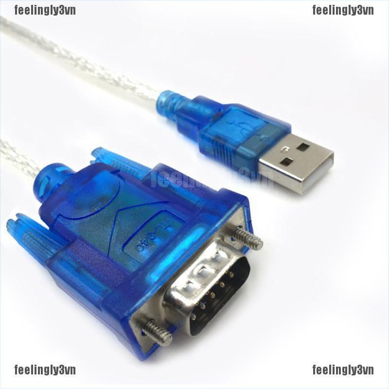 ❤ADA❤ Dây cáp chuyển đổi cổng USB sang RS232 Serial Port DB9 chuyên dụng TO