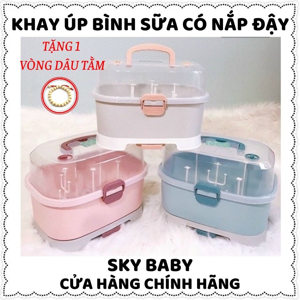 Khay úp bình sữa Jupin mẫu mới nhất 2021 bảo hành 3 tháng