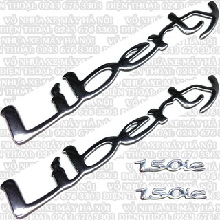 Bộ tem chữ nổi xe Liberty