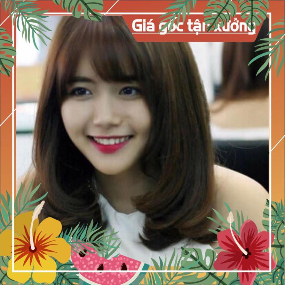[BIG SALE]  Tóc giả nữ 100% tóc thật có da đầu  [SALE 30%]